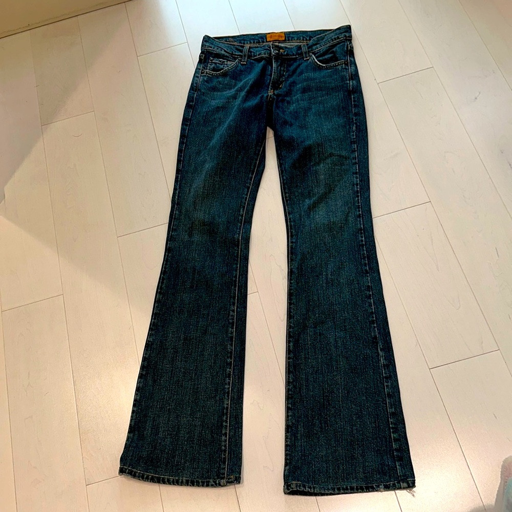 James Flare Leg Denim Jean Size 26